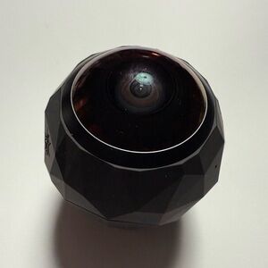 Black 360-Degree Camera
